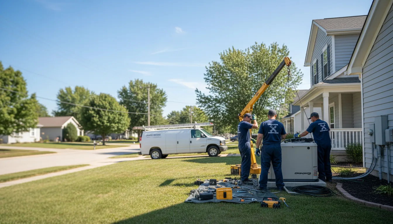 Generator Installation in Fairfield, TX near me